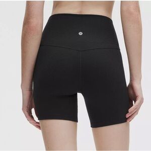 Lululemon Align High-Rise Short 6" (Black)